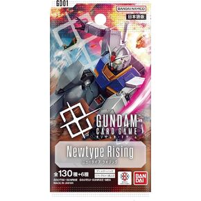 Gundam Card Game Booster Pack - Newtype Rising (GD01) (Japanese) - 6 Cards in Kuwait