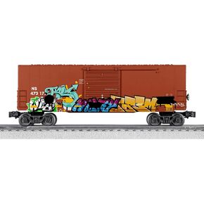 Lionel Norfolk Southern Graffiti HiCube O Gauge Model Train Boxcar in Kuwait