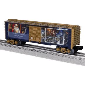 Lionel Thomas Kinkade Santa's Final Touch Legacy O Gauge Boxcar in Kuwait