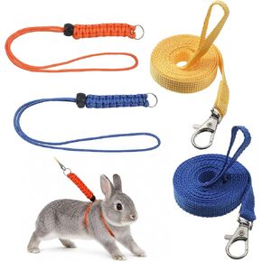 2 Pcs Ferret Harness and Leash Set Adjustable Figure 8 Harness and Leash for Small Animals in Kuwait