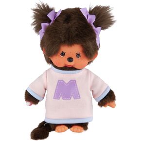 Monchhichi - Girl Bi-Coloured Sweater Plush Doll in Saudi Arabia