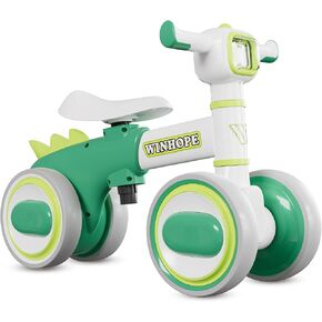 WinHope Dinosaur Baby Balance Bike for 1 Year Old, Lights & Music in Kuwait