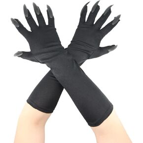Men's and Women's Scary Long Nails Cosplay Ghost Witch Devil Paw Gloves in Saudi Arabia