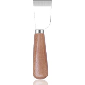 QMNNMA Leather Knife, Natural Color Leather Skiving Knife in Kuwait