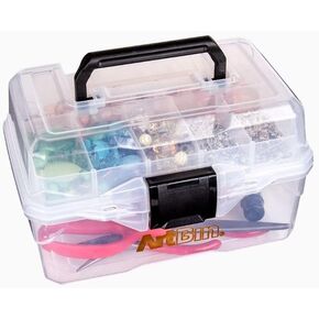 ArtBin Small Project Box with Lift-Out Tray, Clear in Kuwait