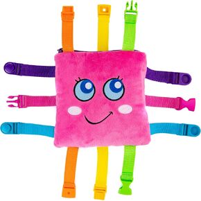 Buckle Toy, Bella Square, Learning Activity, Easy Travel Toy for Toddlers in Saudi Arabia
