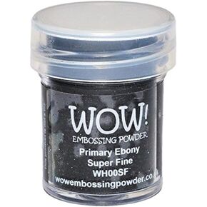 Wow Embossing Powder Wow Embossing Powder, 15ml, Primary Ebony in Saudi Arabia