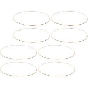 8pcs Metal Floral Hoops for Dream Catchers and Wreath Making in Kuwait