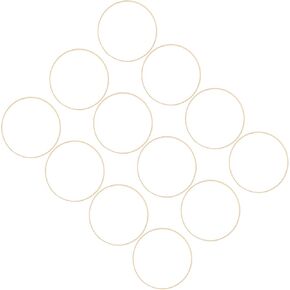 12 Pack Round Wreath Rings for Macrame Crafting Hoops in Kuwait