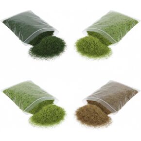 4Pcs 5Mm Miniature Grass, Model Grass for Terrain Model Diorama Supplies in Kuwait