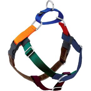 2 Hounds Design Freedom No Pull Dog Harness with Leash, Adjustable Gentle Comfortable Control for Easy Dog Walking, for Small Medium and Large Dogs, Made in USA in Saudi Arabia