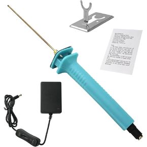 Foam Cutter Electric Hot Wire Cutter Pen 10CM Foam Board Cutting with Stand 18W Hot Knife Styrofoam Cutting Pen with Adaptor Foam Cutting Tool for White Safe Styrofoam,Arts,Handcraft in Saudi Arabia