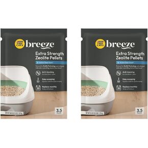 Tidy Cats Breeze Extra Strength Zeolite Pellets, Active Clean Scent 3.5 lb (Pack of 2) in Kuwait