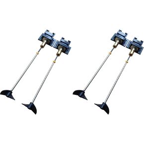 LICHIFIT Double 130 Motors RC Boat Drive Set Motor Seat 12CM Shaft Propellers RC Model Ship DIY Kit in Kuwait