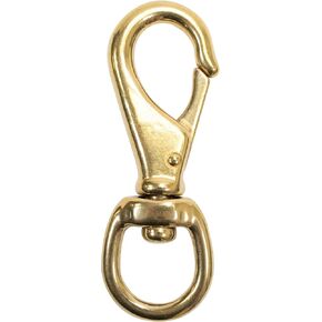 Scuba Choice 3.5" Brass Swivel Eye Snap Hook Clip #1, 12.9mm Opening in Kuwait