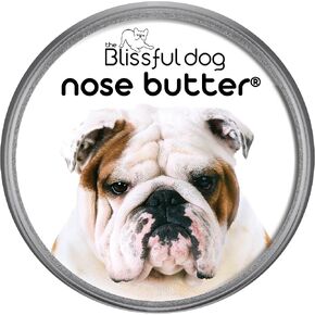 The Blissful Dog Bulldog Nose Butter, Versatile Dog Nose Balm to Reduce Dryness, Handcrafted, Easy-to-Apply, Unscented, 1 oz. in Kuwait