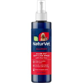 NaturVet Aller-911 Anti-Lick Paw Spray for Dogs & Cats - 8 fl oz in Kuwait
