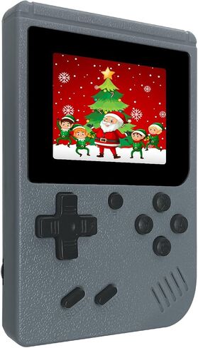 Retro Handheld Games Console, Built-in 400 Video Games,Portable Video Gaming Player with 3.0 Inch IPS Screen and Rechargeable Battery-Green in Kuwait