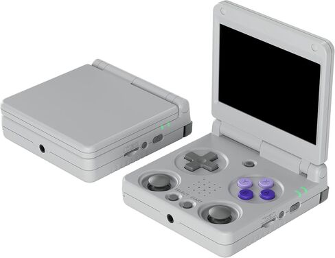 RG34XXSP Flip Retro Handheld Game Console Retro Gaming Console with 64G Preloaded 5532 Games,3300 mAh Battey, Portable Clamshell Games Consoles Supports 5G WiFi Bluetooth HDMI 30+ Simulators RG34XXSP in Saudi Arabia