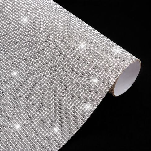 12000PCS Leopard Print Rhinestone Sticker with 2mm Rhinestone Crystal Bling Self Adhesive Rhinestones Sheet for DIY Car Decoration, Arts Crafts, 9.4 X 7.9 Inch, Brown in Kuwait