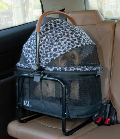 Pet Gear 3-in-1 Travel System View 360 Stroller, Charcoal Jaguar in Kuwait
