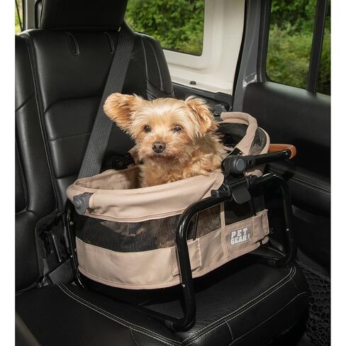 Pet Gear 3-in-1 Travel System View 360 Stroller, Ecru in Kuwait