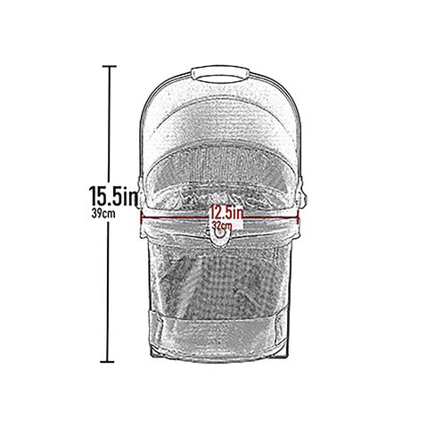 Pet Gear 3-in-1 Travel System View 360 Stroller, Jet Black in Kuwait