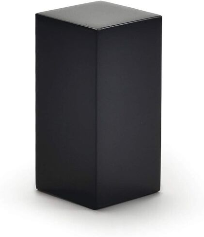 Oirlv Solid Wood Minimalism Style Jewelry Display Stand Showcase Jewelry Organizer Black Square Holder (SM05302) in Kuwait