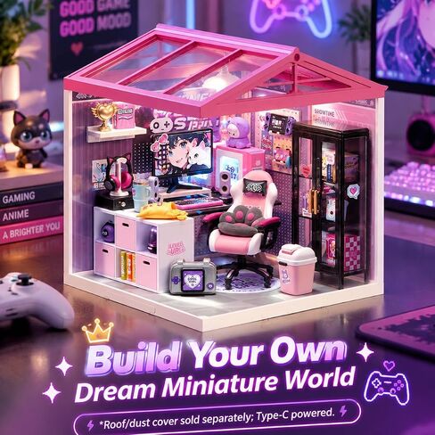 Rolife Super Creator DIY Miniature House Kit Tiny Home Mini Building Kit in Kuwait
