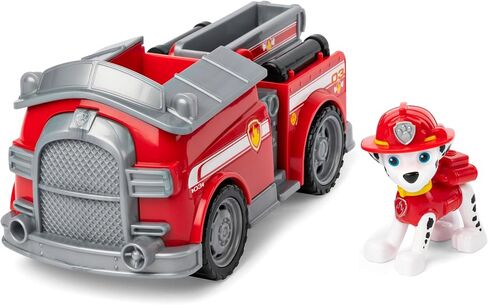 Paw Patrol, Marshall’s Fire Engine Vehicle with Collectible Figure, for Kids Aged 3 and Up in Kuwait