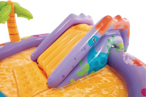 INTEX Dino Park Inflatable Water Slide Park & Kiddie Swimming Pool in Kuwait