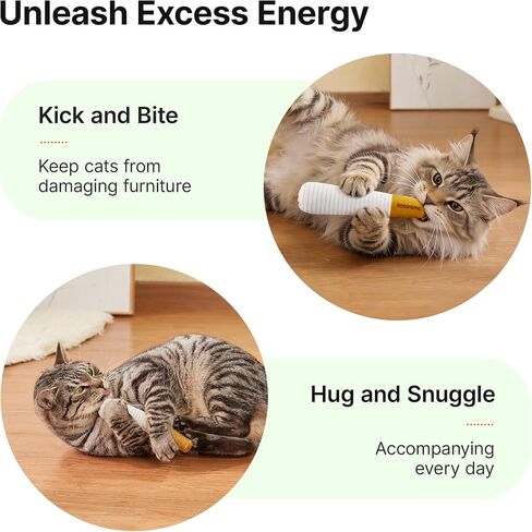 Potaroma 3-Pack Catnip Cat Toys, 15,000mg A+ Pure Kitten Kickers in Saudi Arabia