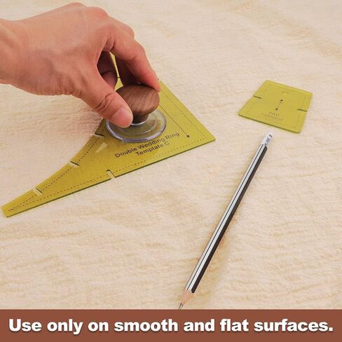 Wooden Mushroom Quilting Ruler Suction Cup Knob, Ergonomic Ruler Grip for Precise Cutting, Strong Suction Cup Handle for Quilters Sewing Patchwork Crafting Tools in Kuwait