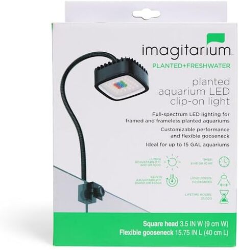 imagitarium by Petco Planted Aquarium LED Clip-on Light in Kuwait
