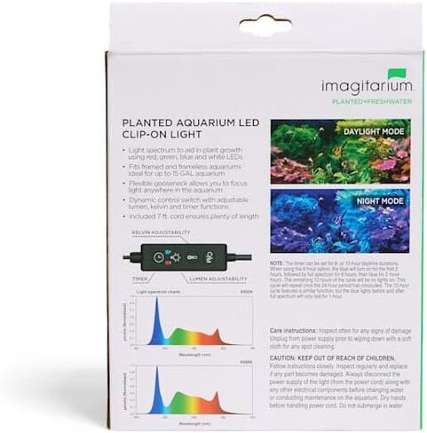 imagitarium by Petco Planted Aquarium LED Clip-on Light in Kuwait