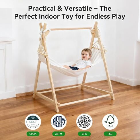 5-in-1 Baby and Toddler Foldable Swing Set in Kuwait