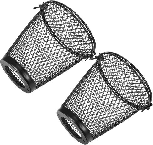 PRETYZOOM 2pcs Heat Lamp Guard Cage, Iron Mesh Cover for Terrarium Safety in Kuwait