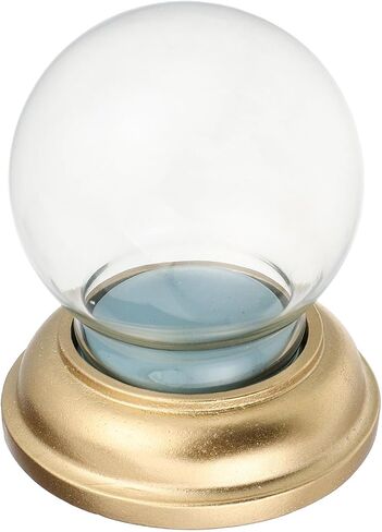 Glass Snow Globe Cover with Base, DIY Micro Landscape Xmas Dome in Kuwait