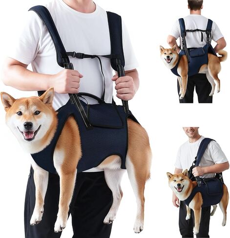 Nasjac Dog Lift Harness Carrier Backpack for Medium Large Dogs in Saudi Arabia