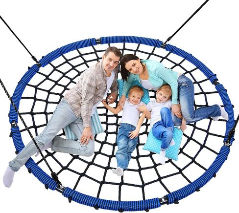Trekassy 60" Large Spider Web Saucer Tree Swing for Kids & Adults(Patented) in Kuwait
