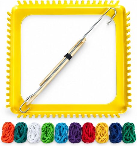 RAYLINIX 10-Inch Metal PRO Loom Kit | 120 Loops for 2 Large Potholders in Kuwait