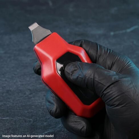 Press Model Separator, Automatic Parts Detacher & Part Separation Tool, Ergonomic Hobby Assembling Tool for Model Kits, 1.65 x 2.75 Inch, High-Strength ABS, Red in Kuwait