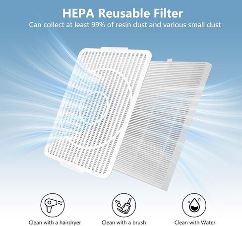 Resin Dust Collector for Polishing Drilling with 100 Filter Papers in Kuwait