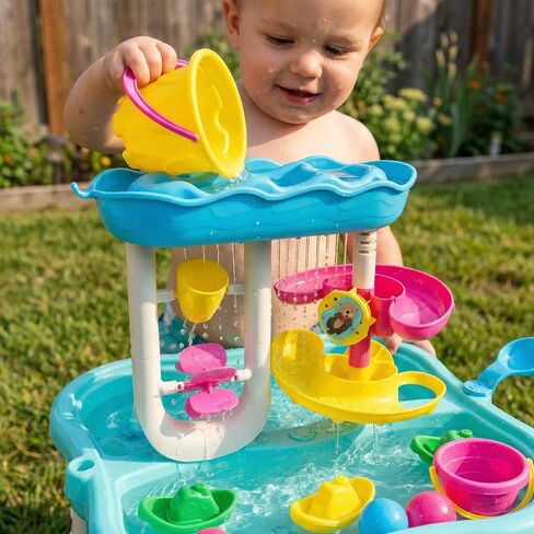 Grow’n Up Splash N Slide Fun Water Table, Ages 1.5-4 in Kuwait