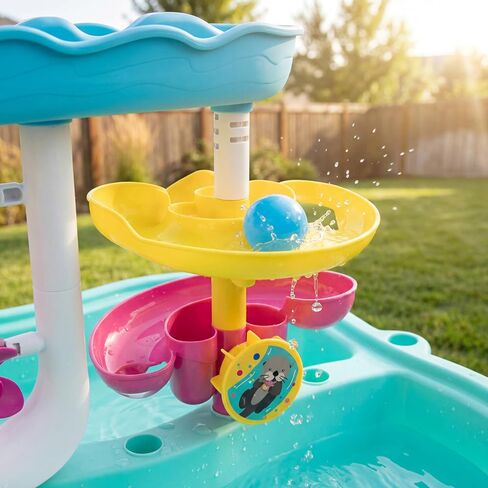 Grow’n Up Splash N Slide Fun Water Table, Ages 1.5-4 in Kuwait
