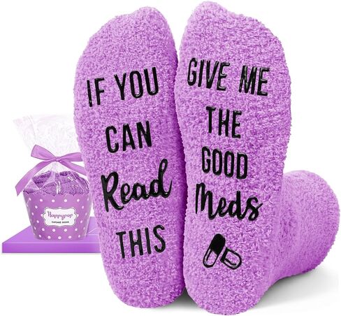 HAPPYPOP Breast Cancer Socks For Women Cancer Awarness Socks Chemo Socks Survivor Socks, Breast Cancer Gifts Chemo Gifts Breast Cancer Awareness Gifts in Kuwait
