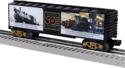 Lionel Railroad Museum of Pennsylvania 50th Anniversary O Gauge Boxcar in Kuwait