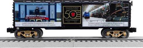 Lionel Railroad Museum of Pennsylvania 50th Anniversary O Gauge Boxcar in Kuwait