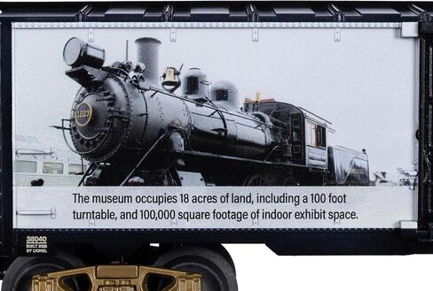 Lionel Railroad Museum of Pennsylvania 50th Anniversary O Gauge Boxcar in Kuwait