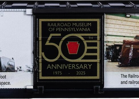 Lionel Railroad Museum of Pennsylvania 50th Anniversary O Gauge Boxcar in Kuwait